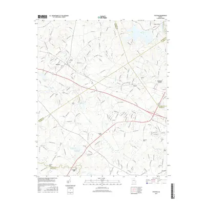 2017 Map of Statham, 2017 Print