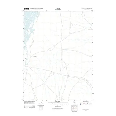 2012 Map of Station Butte, 2012 Print