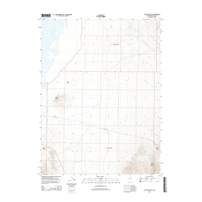 2014 Map of Station Butte, 2014 Print