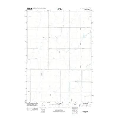 2012 Map of Staum Dam, 2012 Print