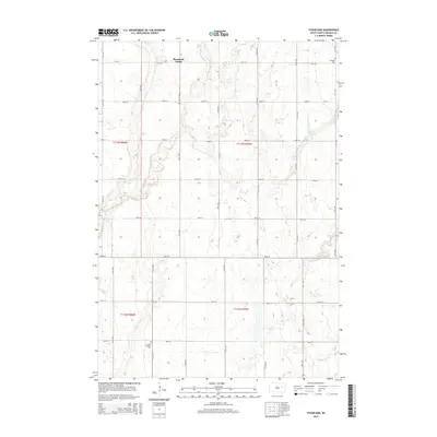 2015 Map of Staum Dam, 2015 Print