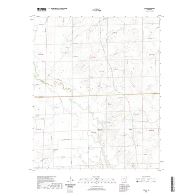 2020 Map of Staves, 2020 Print