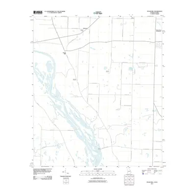2011 Map of Steam Mill, 2011 Print