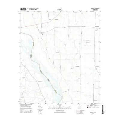 2014 Map of Steam Mill, 2014 Print