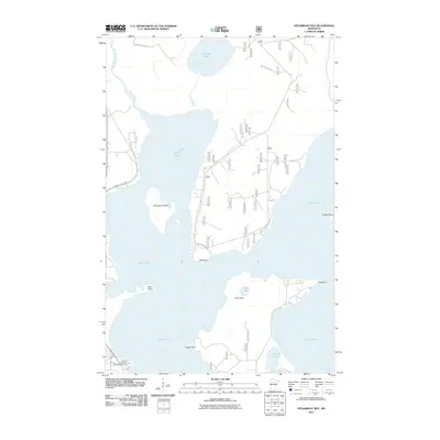 2011 Map of Steamboat Bay, 2011 Print