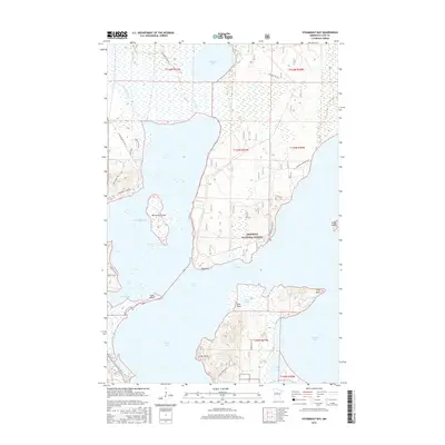2016 Map of Steamboat Bay, 2016 Print