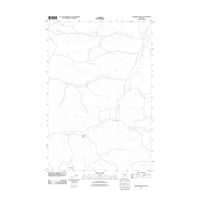 2011 Map of Steamboat Butte, 2011 Print