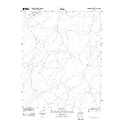 2011 Map of Steamboat Canyon, 2011 Print
