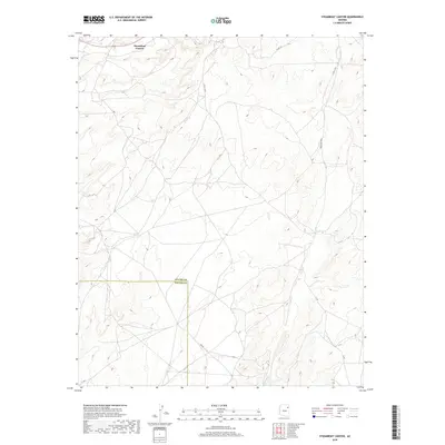 2018 Map of Steamboat Canyon, 2018 Print