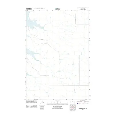 2012 Map of Steamboat Creek, 2012 Print