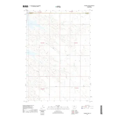 2017 Map of Steamboat Creek, 2017 Print