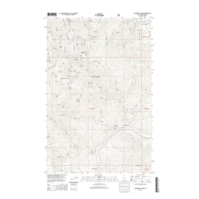2014 Map of Steamboat Creek, 2014 Print