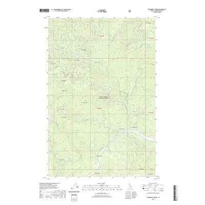 2020 Map of Steamboat Creek, 2020 Print