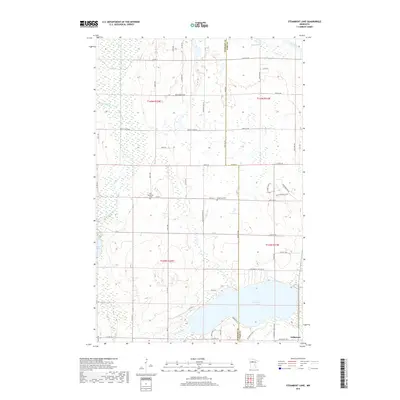 2019 Map of Steamboat Lake, 2019 Print