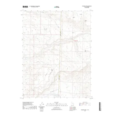 2020 Map of Steamboat Mesa, 2020 Print