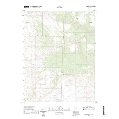 2023 Map of Steamboat Mesa, 2023 Print