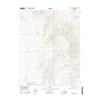 2014 Map of Steamboat Mountain, 2014 Print