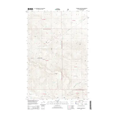 2014 Map of Steamboat Mountain, 2014 Print