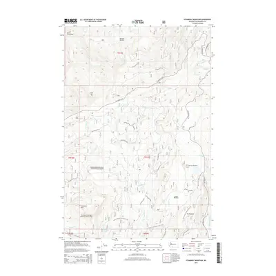 2014 Map of Steamboat Mountain, 2014 Print