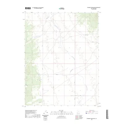 2023 Map of Steamboat Mountain SW, 2023 Print