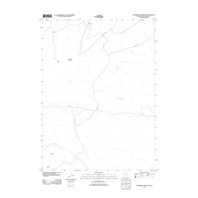 2012 Map of Steamboat Mountain, 2012 Print