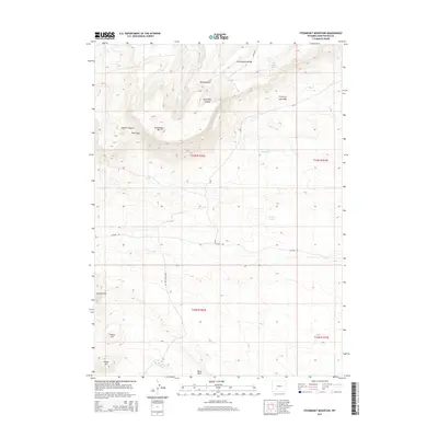 2015 Map of Steamboat Mountain, 2015 Print