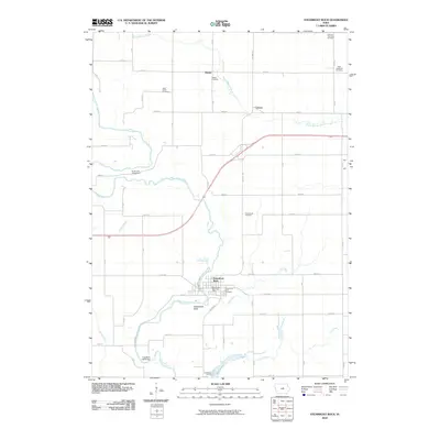 2010 Map of Steamboat Rock, 2010 Print
