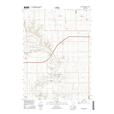 2015 Map of Steamboat Rock, 2015 Print