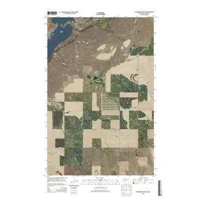 2014 Map of Steamboat Rock SE, 2014 Print