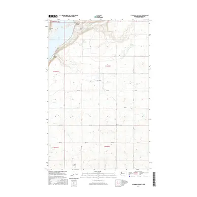 2017 Map of Steamboat Rock SE, 2017 Print