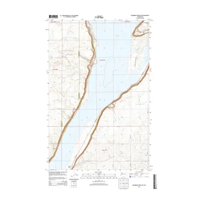 2014 Map of Steamboat Rock SW, 2014 Print