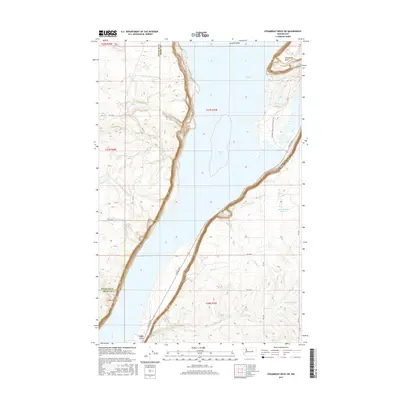 2017 Map of Steamboat Rock SW, 2017 Print