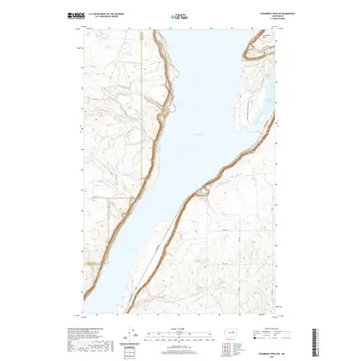 2020 Map of Steamboat Rock SW, 2020 Print