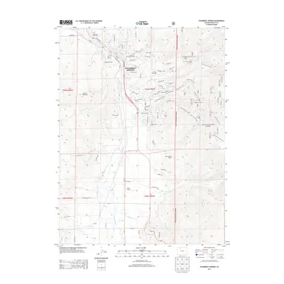 2013 Map of Steamboat Springs, 2013 Print