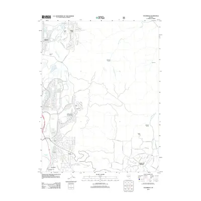 2012 Map of Steamboat, 2012 Print