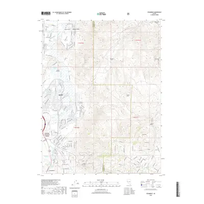 2018 Map of Steamboat, 2018 Print
