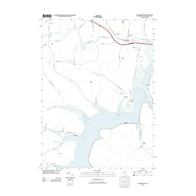 2013 Map of Steamburg, 2013 Print