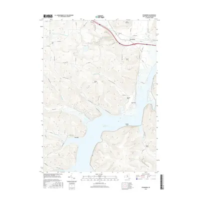 2016 Map of Steamburg, 2016 Print