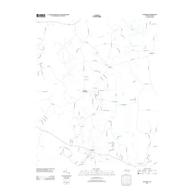 2013 Map of Stedman, 2013 Print