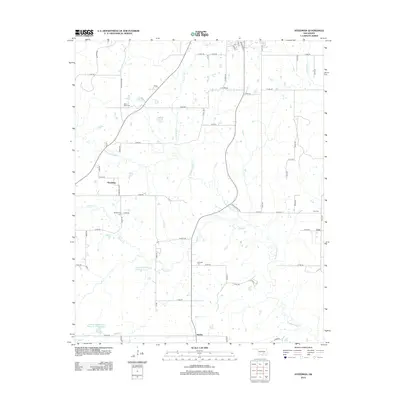 2012 Map of Steedman, 2012 Print