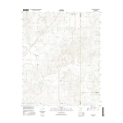 2016 Map of Steedman, 2016 Print