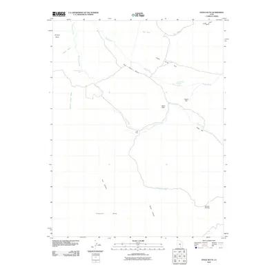2010 Map of Steele Butte, 2010 Print