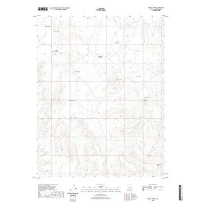 2020 Map of Steele Butte, 2020 Print