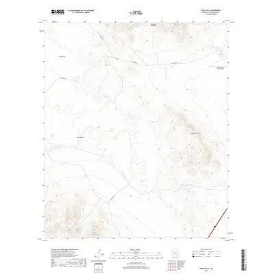 2018 Map of Steele Hills, 2018 Print
