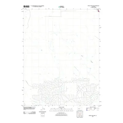 2010 Map of Steele Hollow, 2010 Print