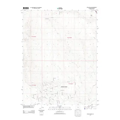2013 Map of Steele Hollow, 2013 Print