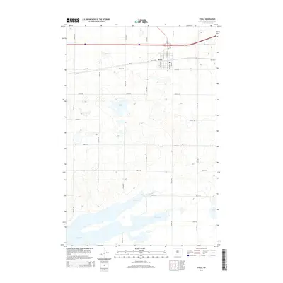 2014 Map of Steele, 2014 Print