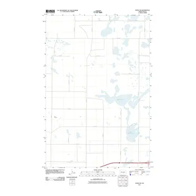 2011 Map of Steele NE, 2011 Print