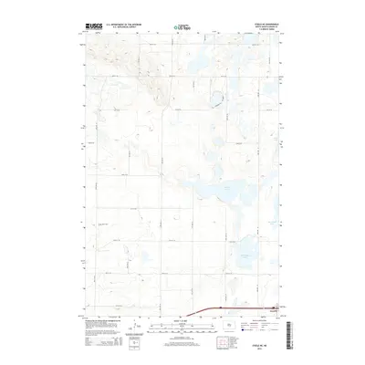 2014 Map of Steele NE, 2014 Print