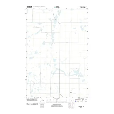 2011 Map of Steele NW, 2011 Print